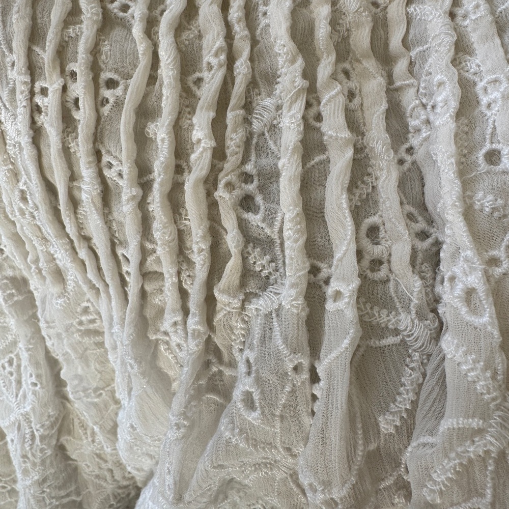 Free People Cream Lace Skirt - Picture 3 of 8